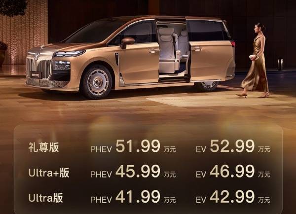 岚图梦想家9上市 售价41.99-52.99万