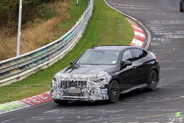 预计2028年推出 搭载3.0T发动机 新款AMG GLC 53轿跑版谍照