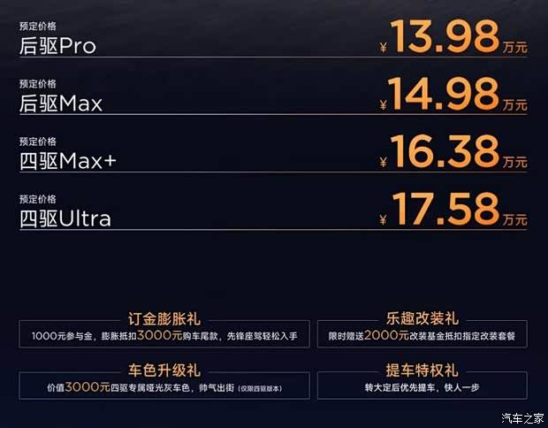 iCAR V25预售13.98万起 中型增程式方盒子SUV 最大涉水深度600mm